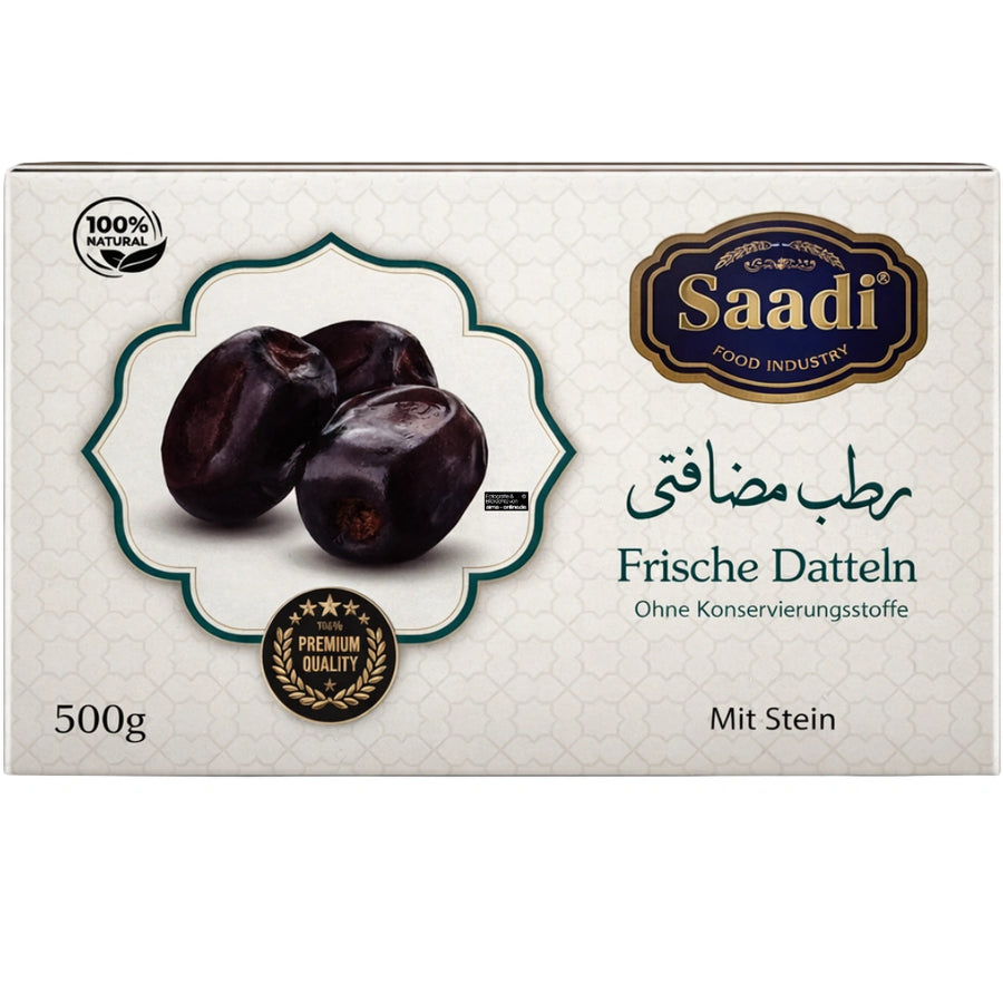 Saadi - Frische Datteln mit Stein 500g