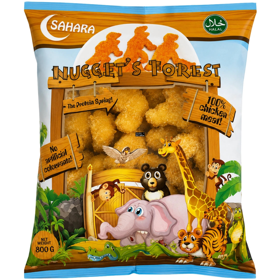 Sahara Nuggets Forest - Safari Nuggets 800g