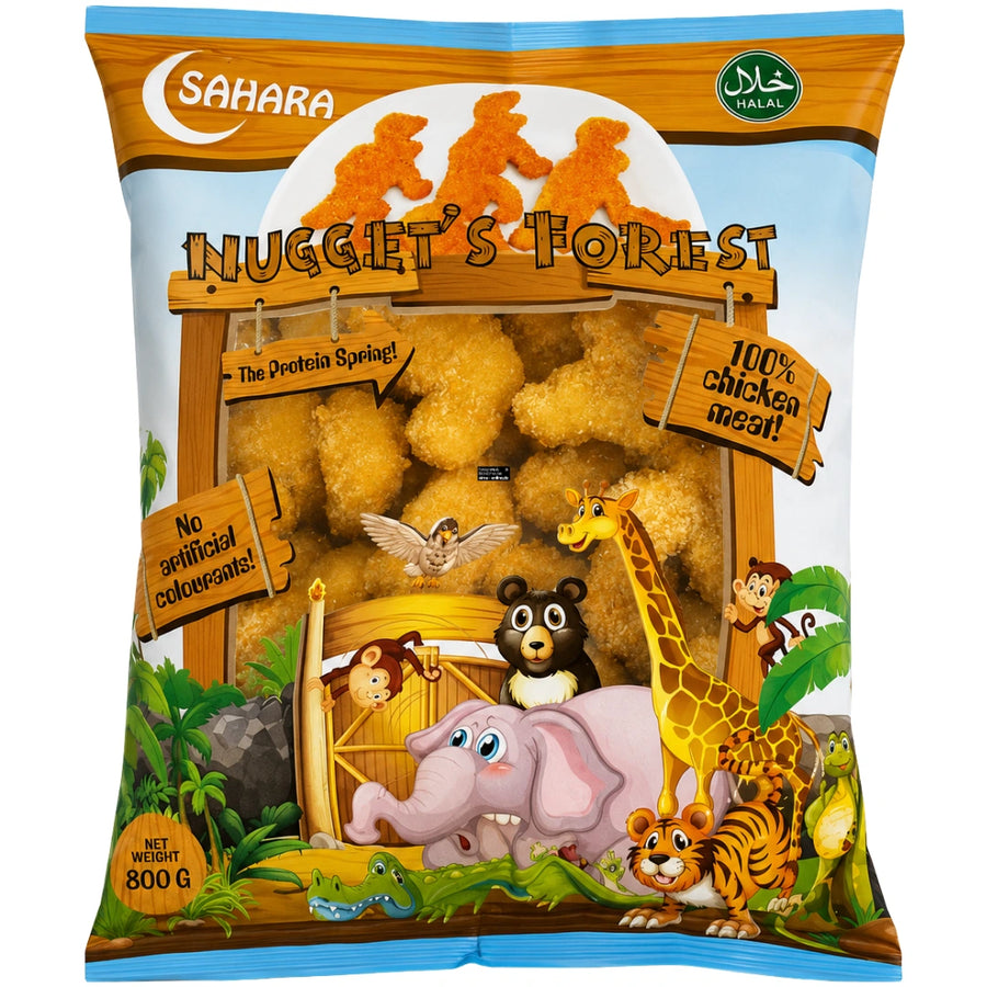 Sahara Nuggets Forest - Safari Nuggets 800g