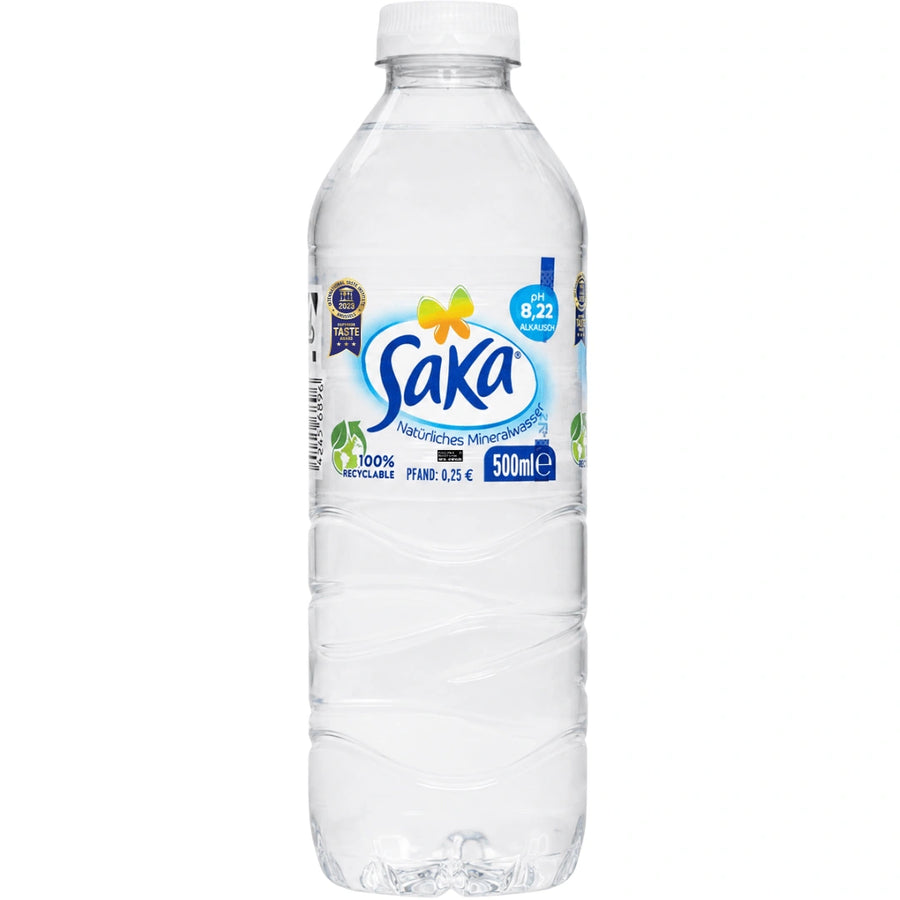 Saka - Natürliches Mineralwasser still 0,5l