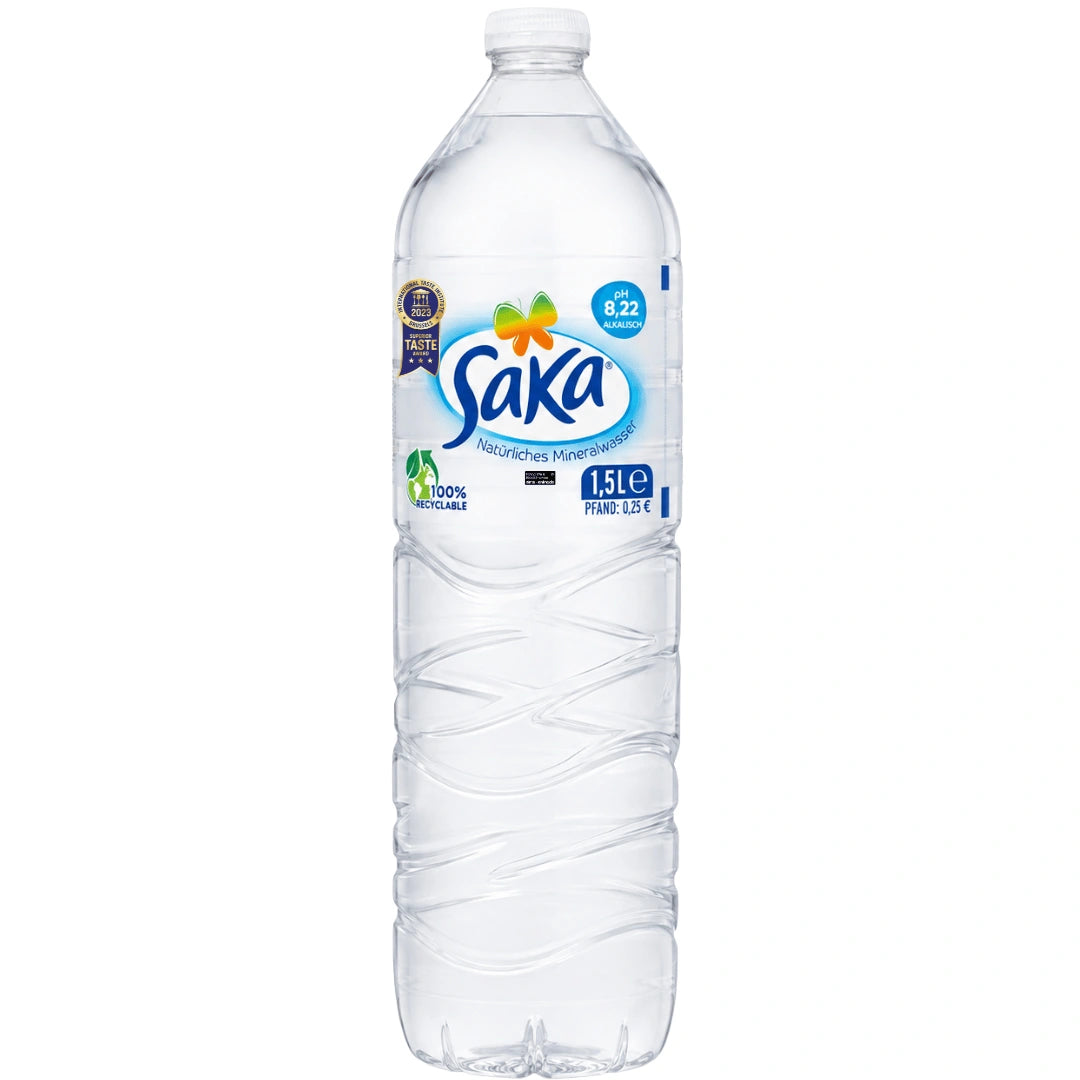 Saka - Natürliches Mineralwasser still 1,5L