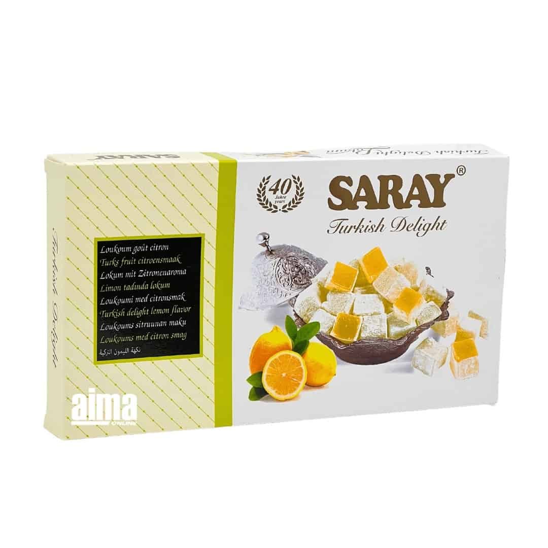 Saray Limon Tadinda Lokum - Limon Aromalı Lokum 400gr