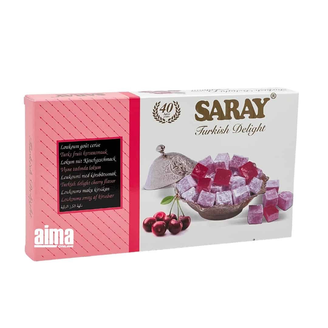 Saray Visne Tadinda Lokum - Vişne aromalı lokum 400gr