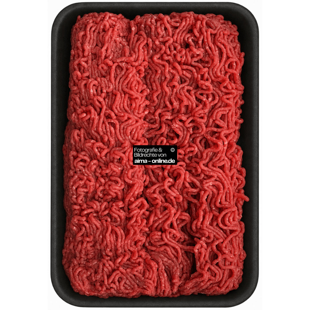 Fein zerkleinertes Helal Rinder-Schabefleisch