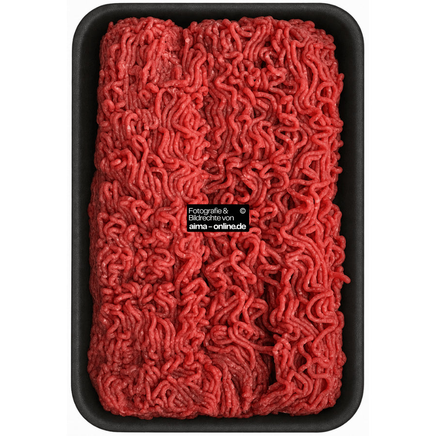 Fein zerkleinertes Helal Rinder-Schabefleisch