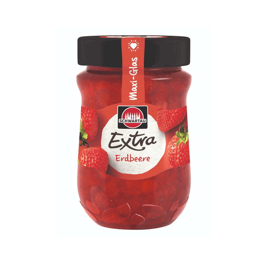 Schwartau Extra - Erdbeermarmelade 340g