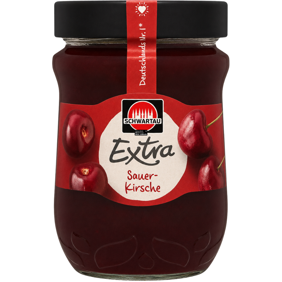 Schwartau Extra - Sauerkirschmarmelade 340g