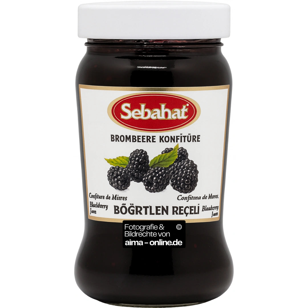Sebahat - Brombeere Konfitüre, Bögürtlen Receli 360g