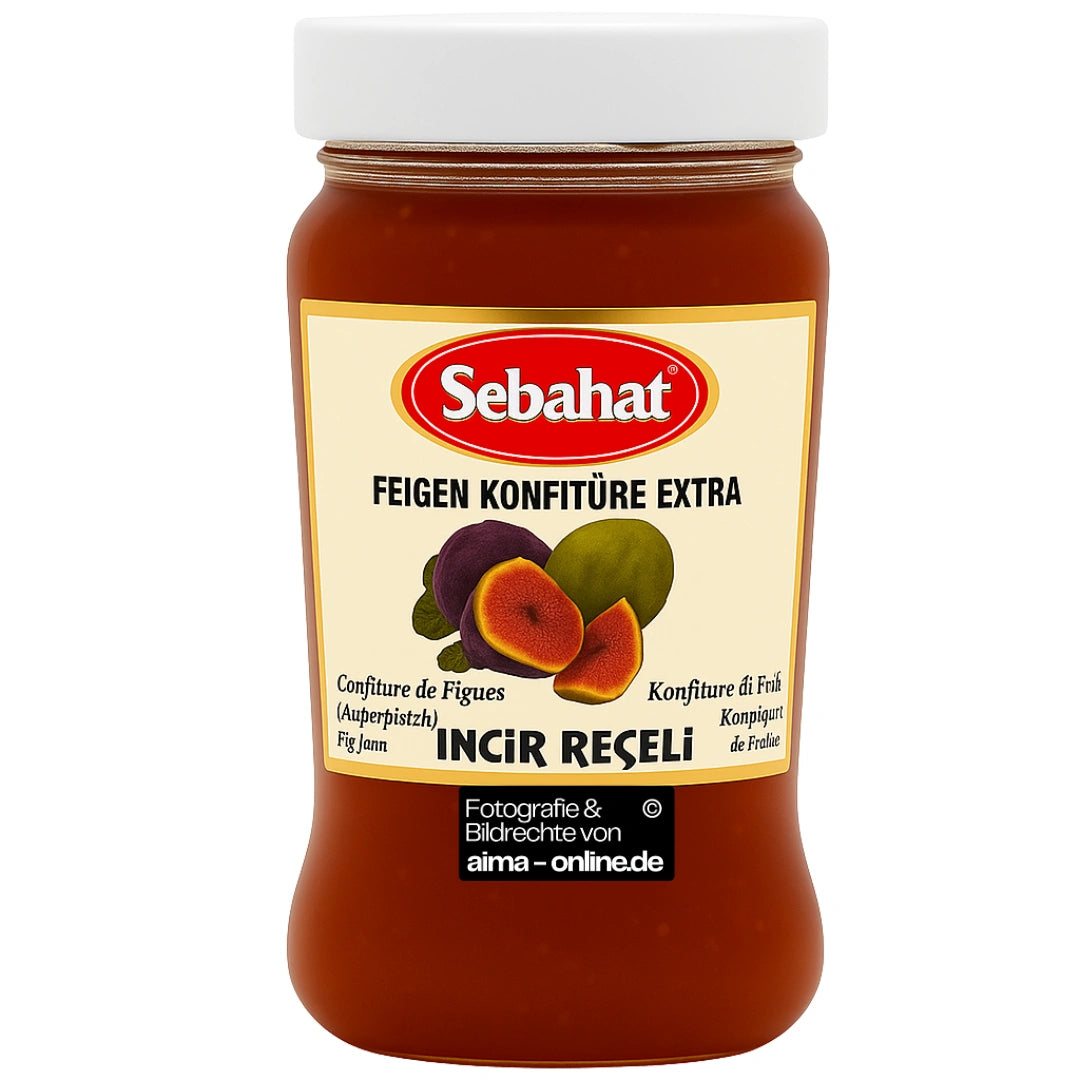 Sebahat - Feigen Konfitüre Extra, İncir Receli 360g