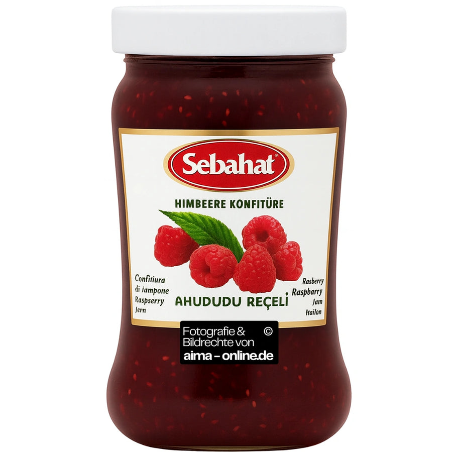 Sebahat - Himbeere Konfitüre, Ahududu Receli 360g