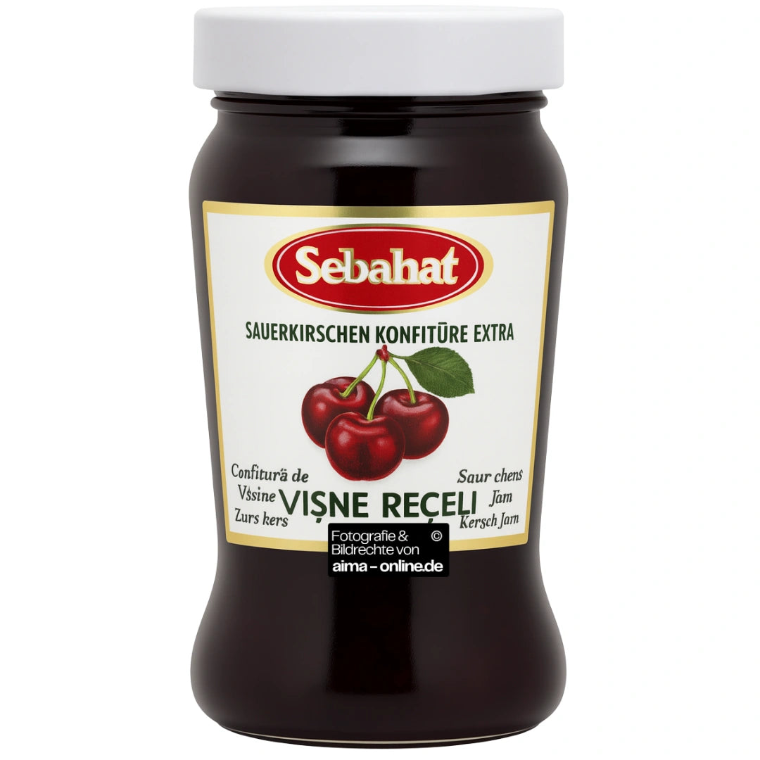 Sebahat - Sauerkirschen Konfitüre Extra, Visne Receli 360g