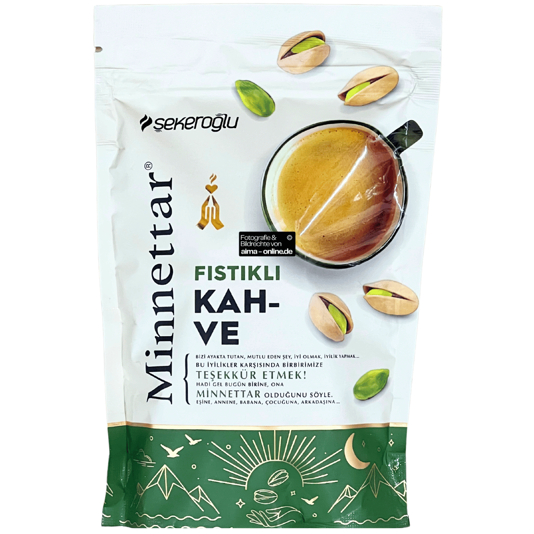 Sekeroglu - Fistikli Kahve, Kaffee mit Pistazien 165g