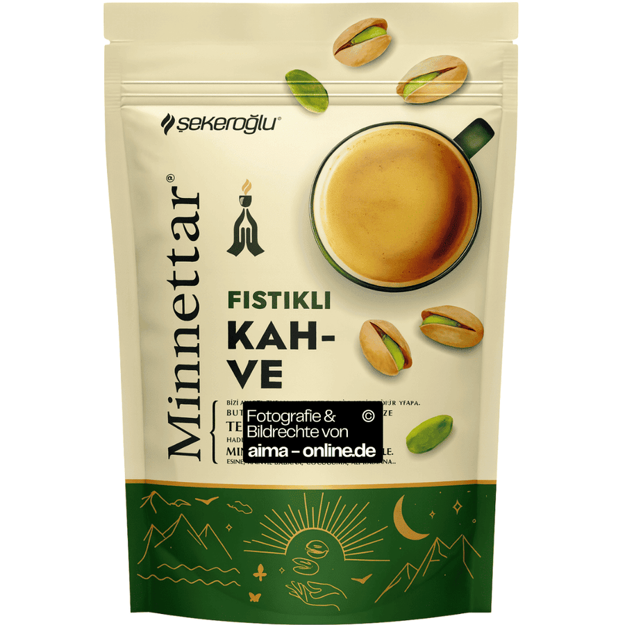 Sekeroglu - Kaffee mit Pistazien, Fistikli Kahve 165g
