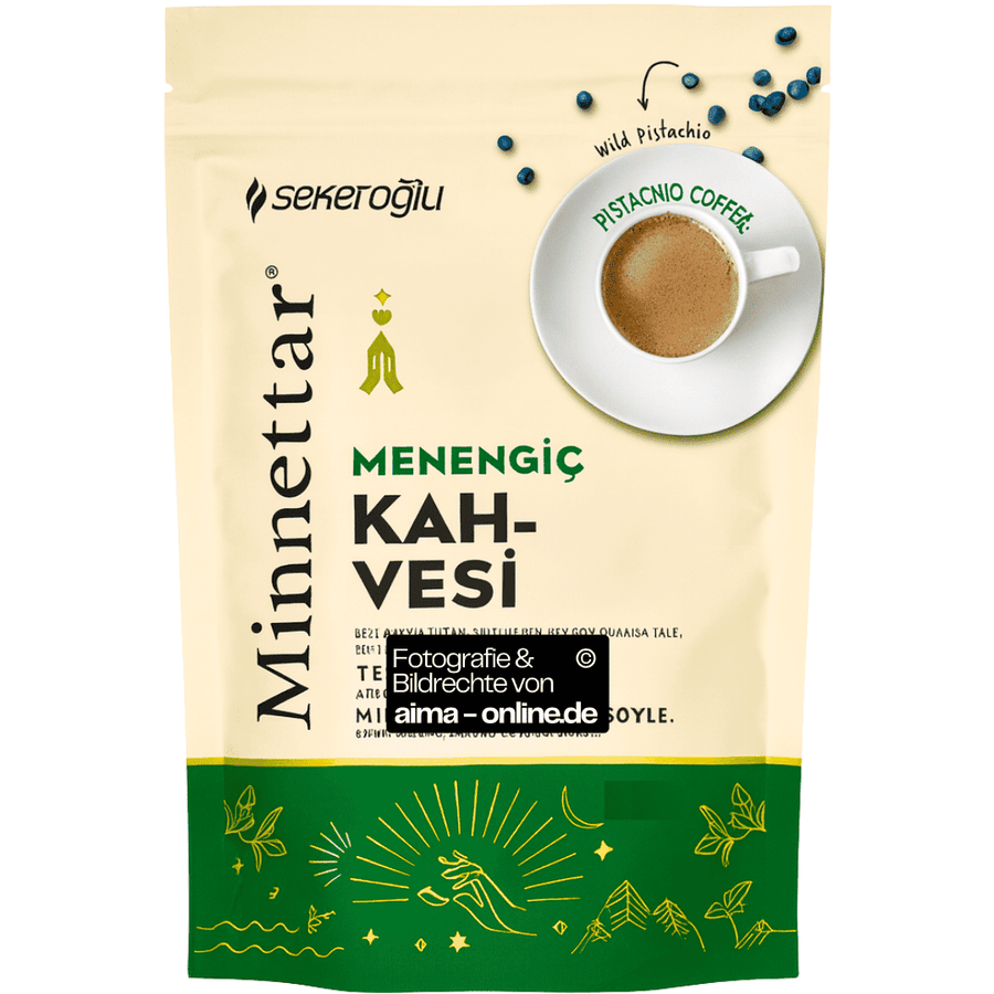 Sekeroglu - Kaffee mit Pistazien, Menengic Kahvesi 165g