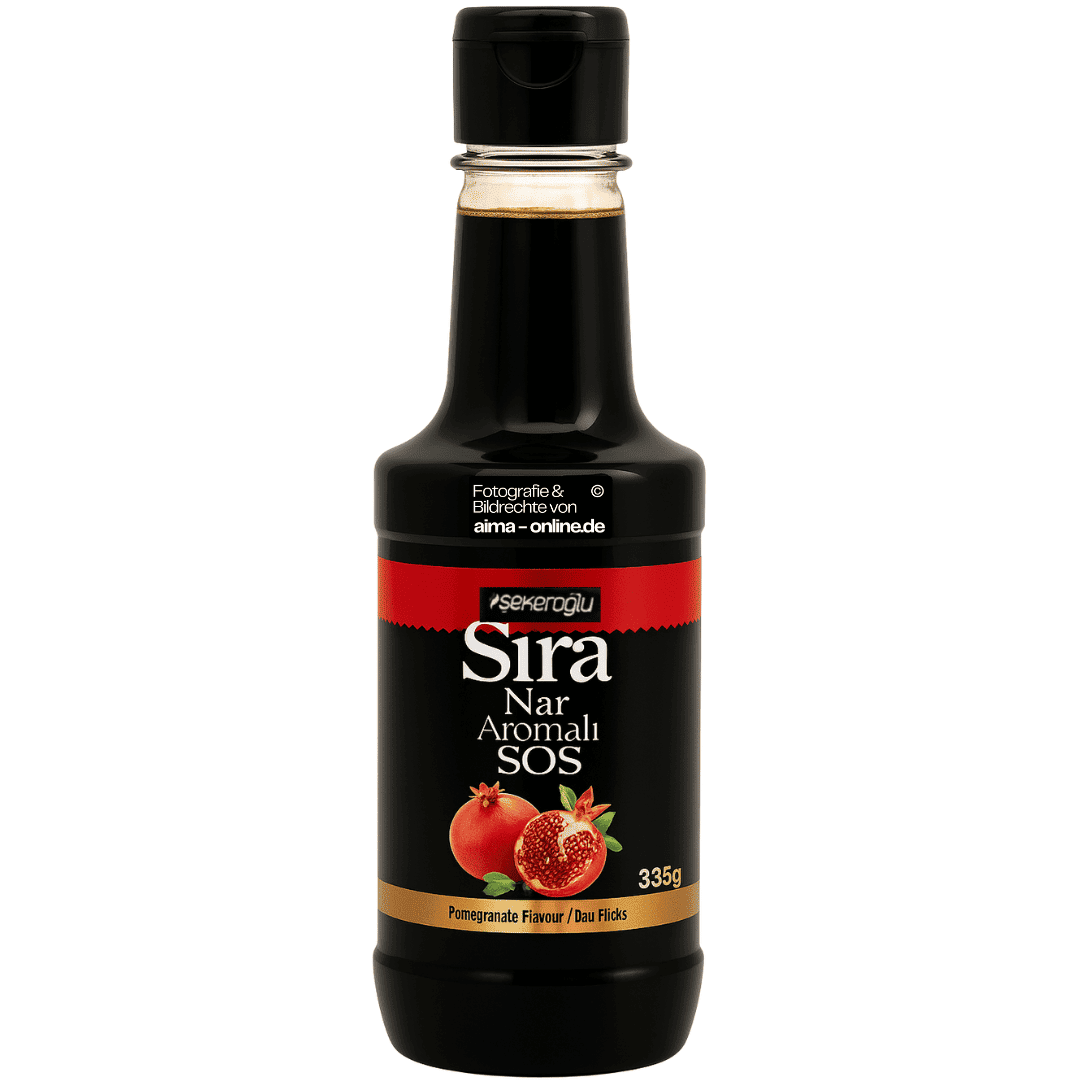 Sekeroglu Sira - Sirup Mit Granatapfel, Nar Aromali Sos 350g
