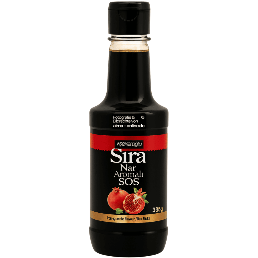 Sekeroglu Sira - Sirup Mit Granatapfel, Nar Aromali Sos 350g