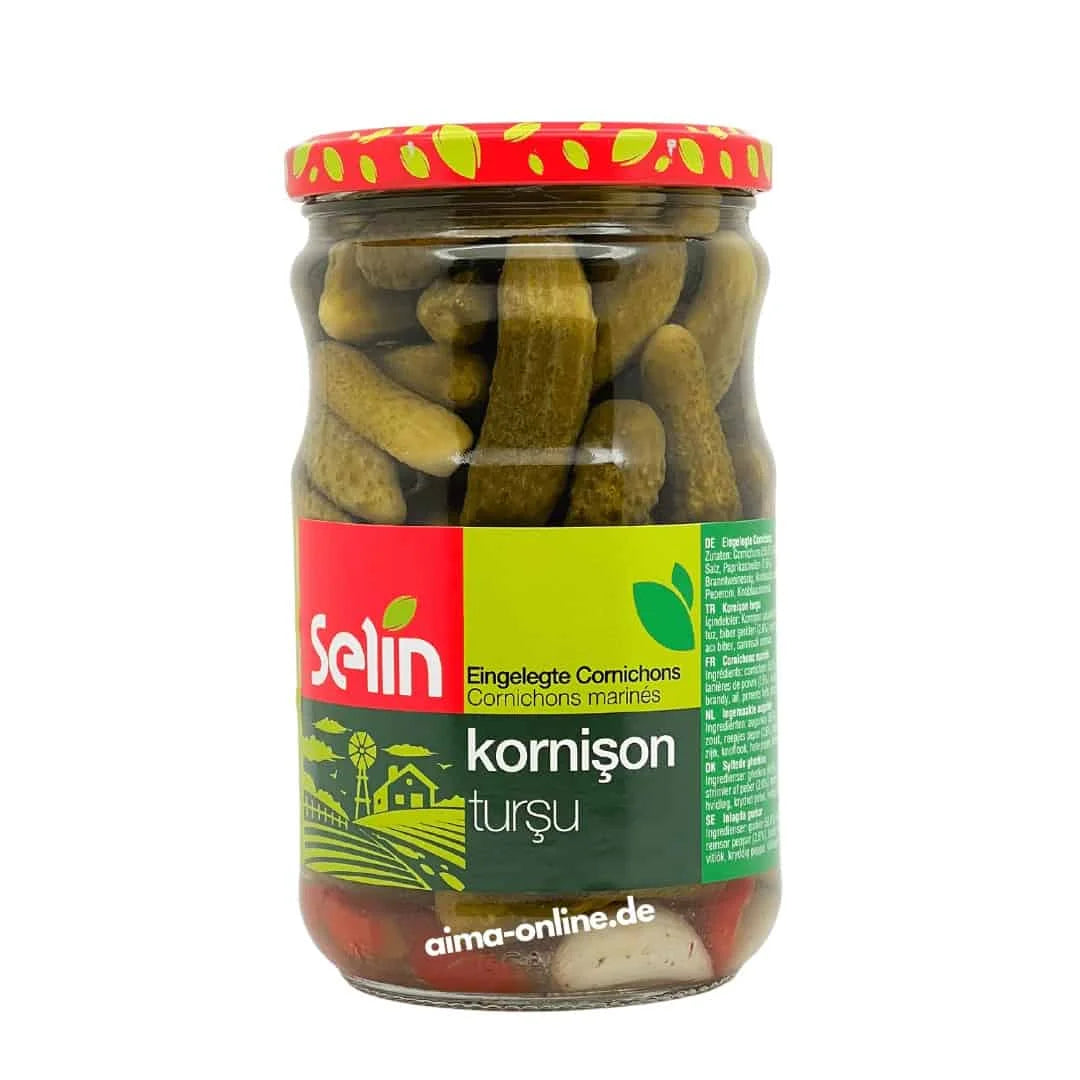 Selin Kornison Tursu - Kornişon 580gr