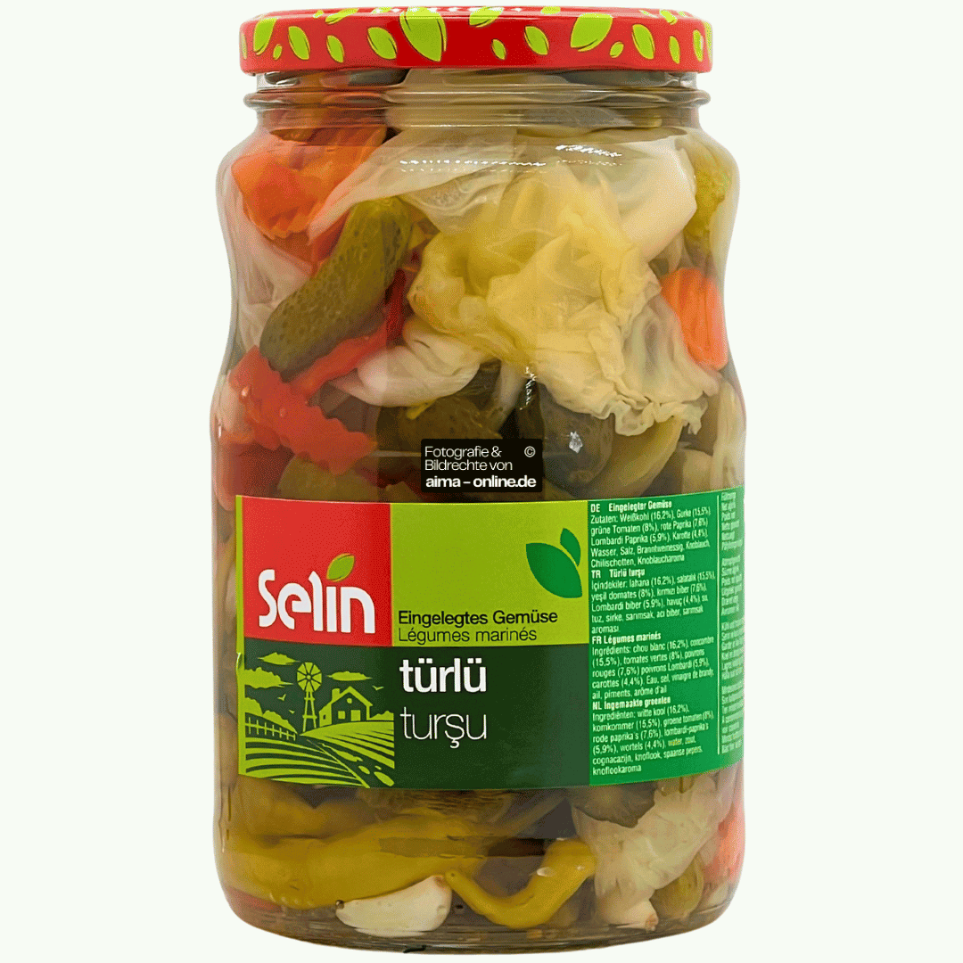 Selin - Eingelegtes Gemüse (Türlü Tursu) 930g