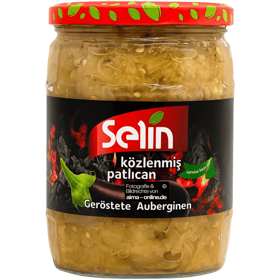 Selin - Geröstete Auberginen, Közlenmiş Patlıcan 510g