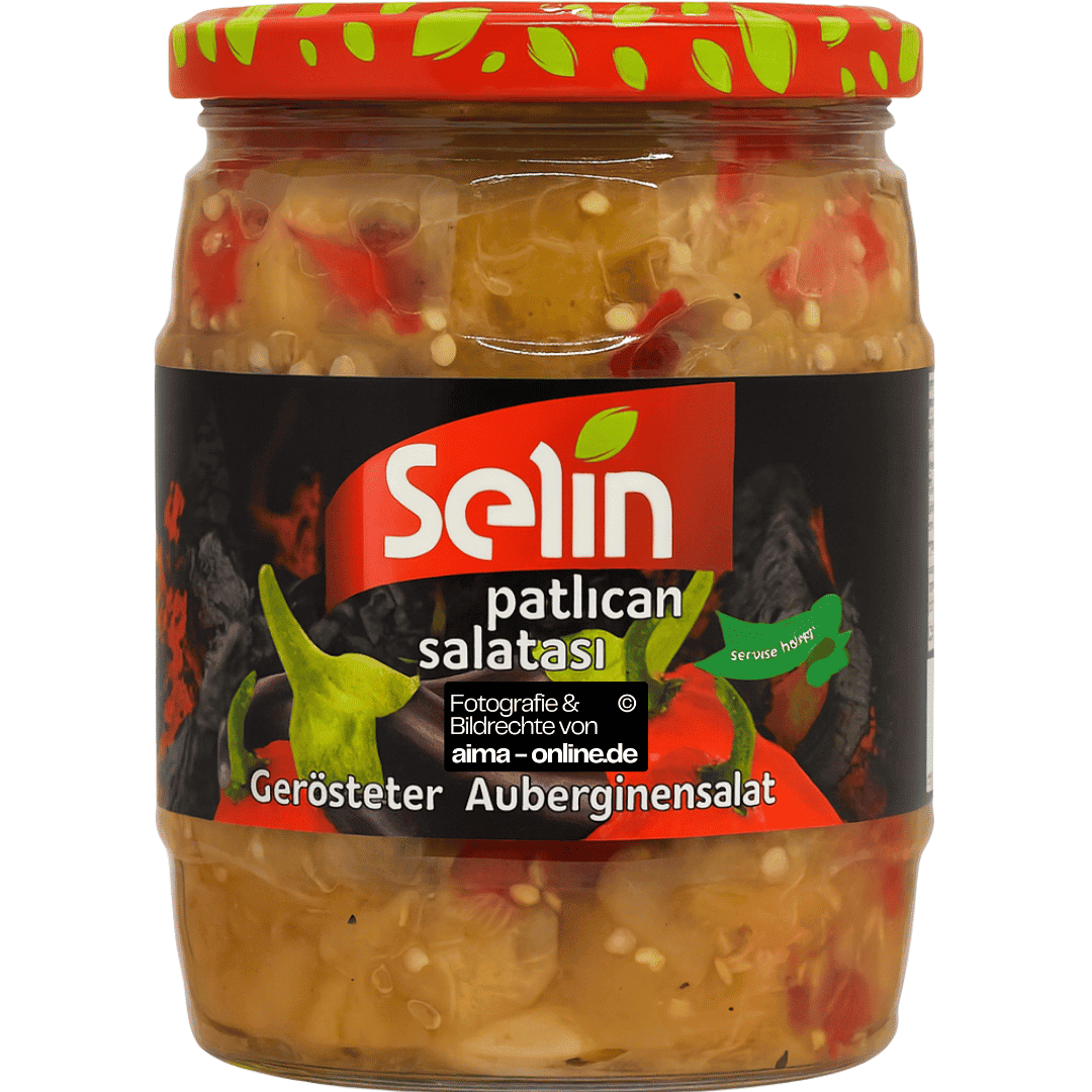 Selin - Gerösteter Auberginensalat, Patlican Salatasi 510g