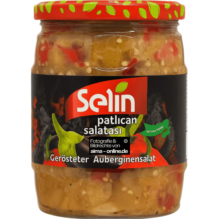 Selin - Gerösteter Auberginensalat, Patlican Salatasi 510g