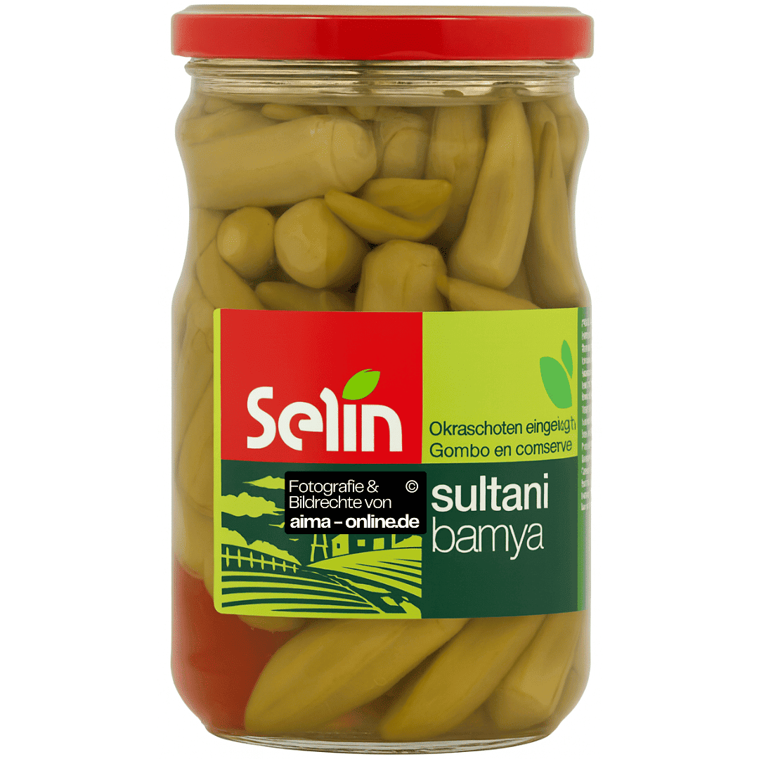 Selin - Okraschoten eingelegt, Sultani Bamya 350g