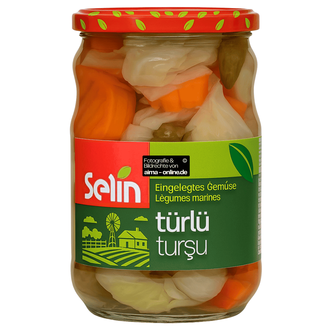 Selin Türlü Tursu - Eingelegtes Gemüse 610g