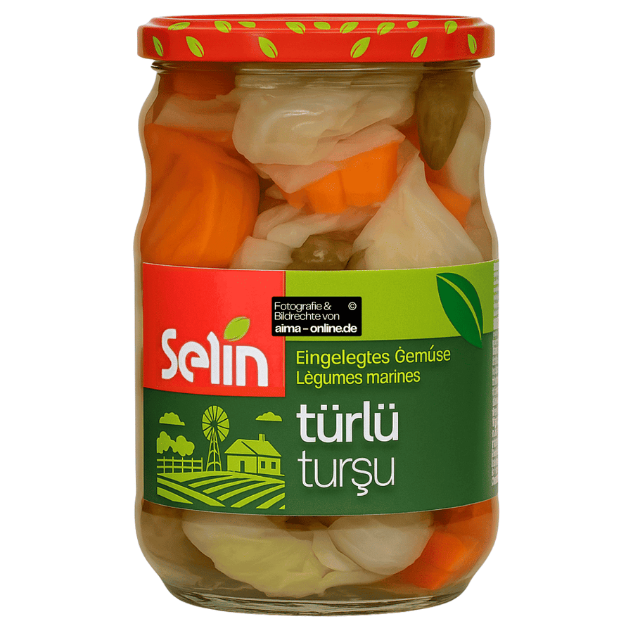 Selin Türlü Tursu - Eingelegtes Gemüse 610g