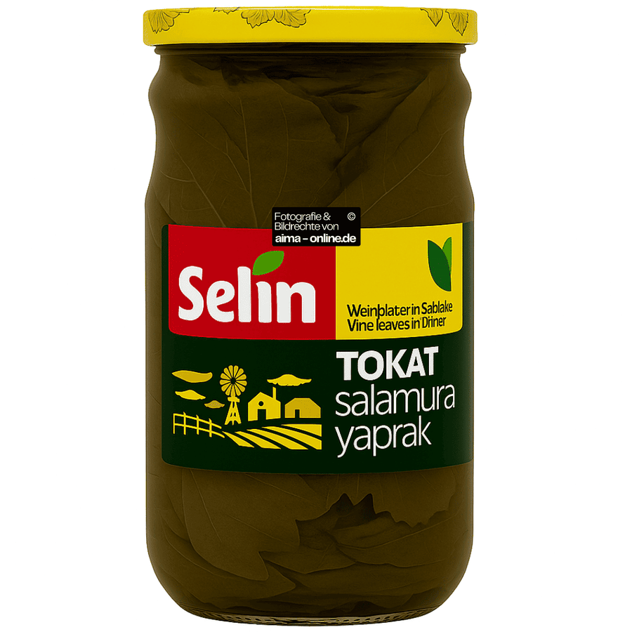 Selin - Weinblätter in Salzlake, Tokat Salamura Yaprak 650g