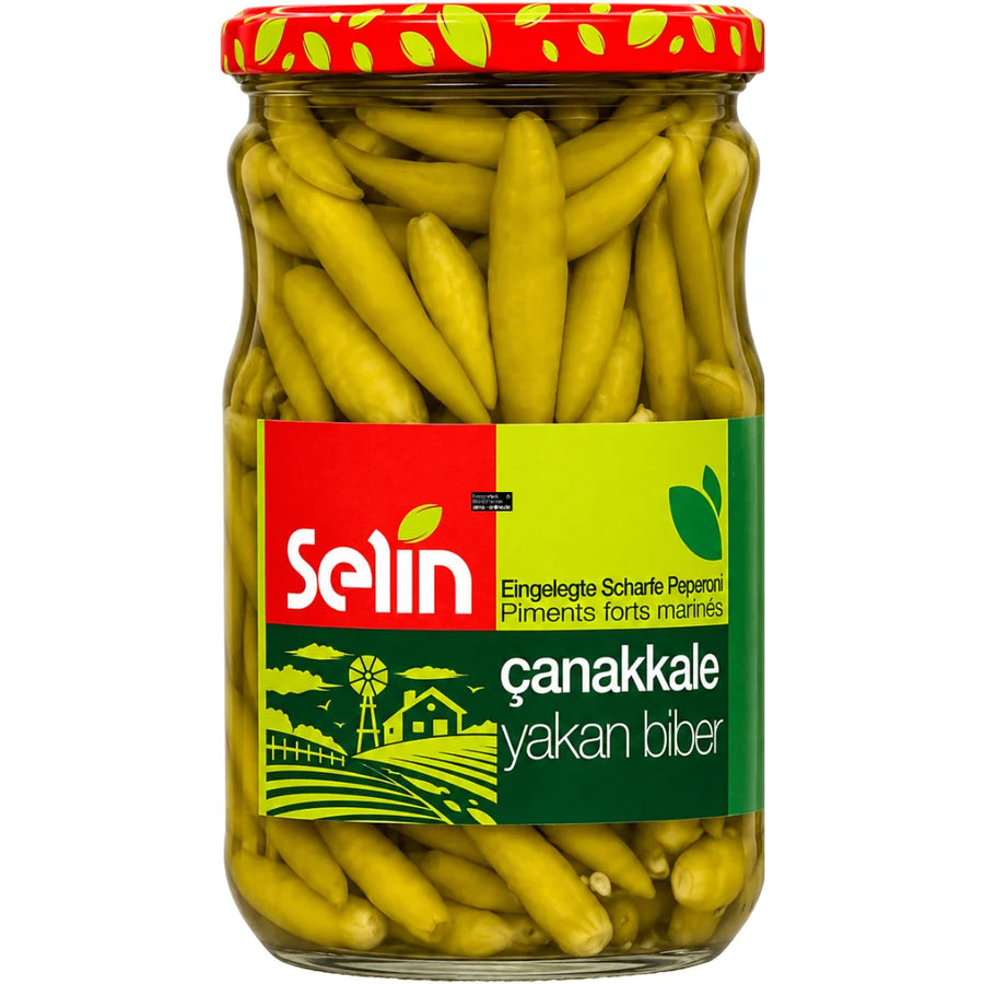 Selin Çanakkale yakan Biber - eingelegte scharfe Peperoni 310g