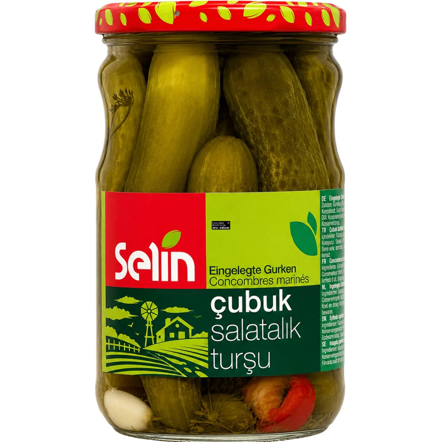 Selin Cubuk Salatalik Tursusu eingelegte Gurken 620g