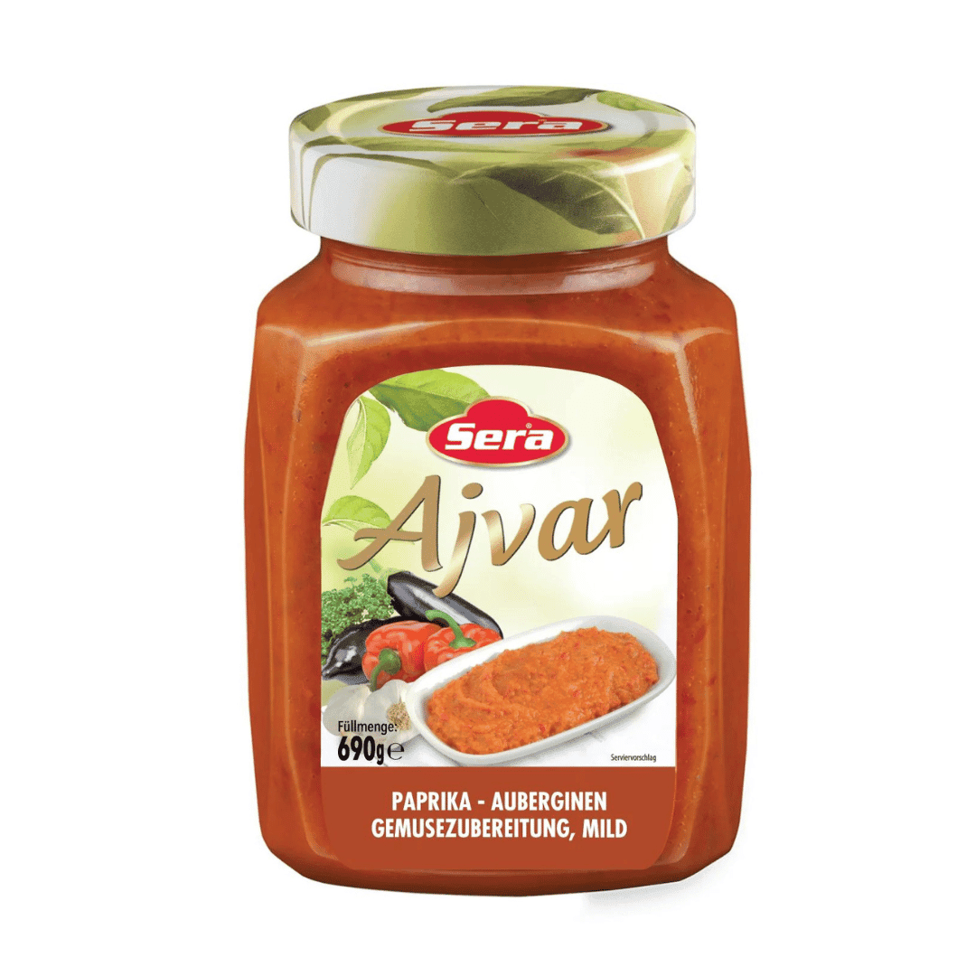 Sera Ajvar mild 690g