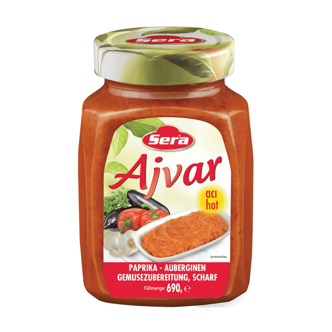 Sera Ajvar scharf 690g