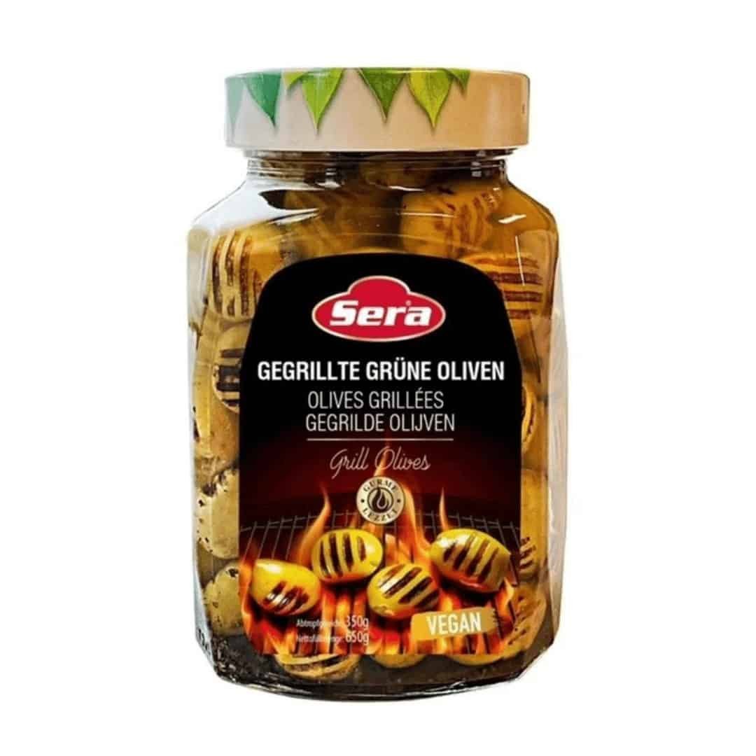 Sera Gegrillte Grüne Oliven 650g