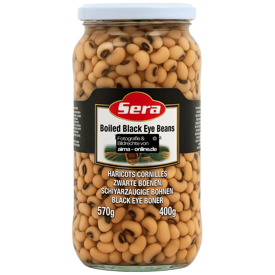 Sera - Schwarzaugen Bohnen, Börülce Haslama 570g
