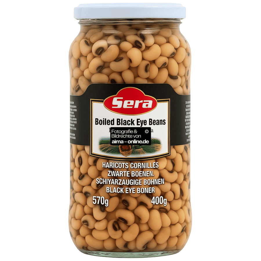 Sera - Schwarzaugen Bohnen, Börülce Haslama 570g