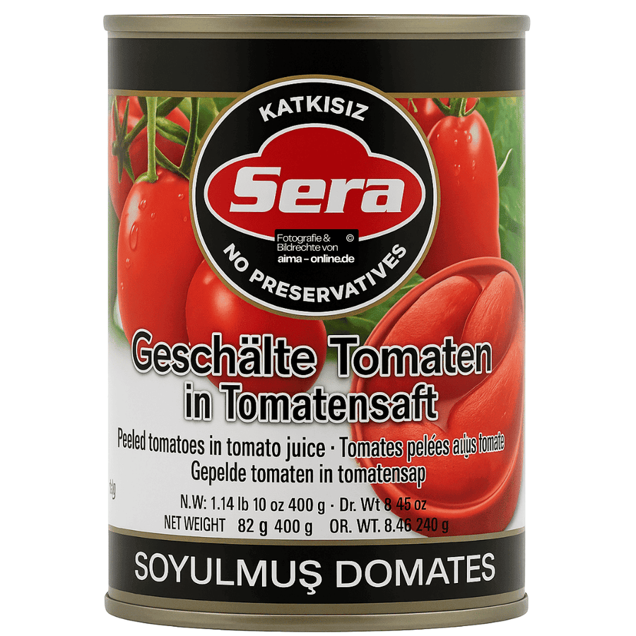 Sera - Geschälte Tomaten 400g