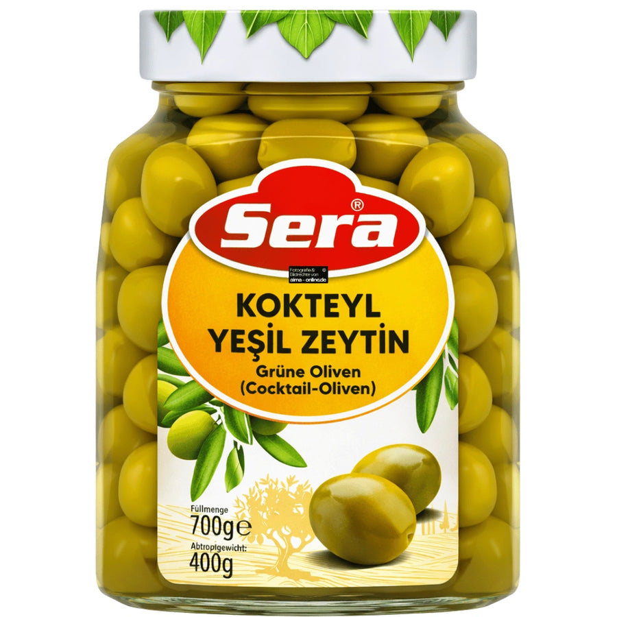 Sera – Kokteyl Yeşil Zeytin, Cocktail Grüne Oliven 700g