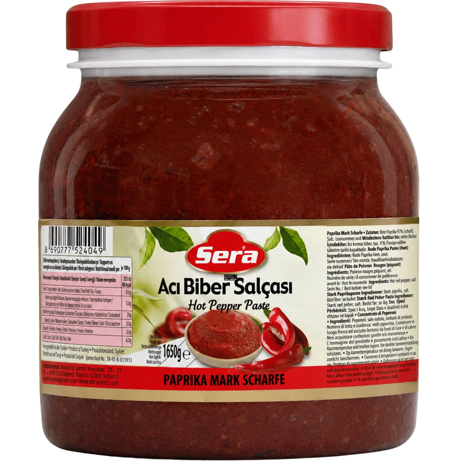Sera - Paprikamark in Scharf, Aci Biber Salcasi 1650g