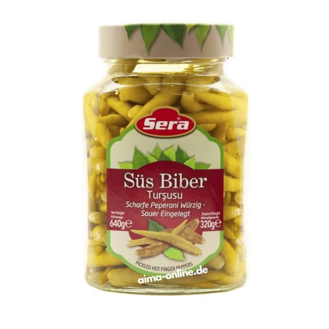 Sera Süs Biber Tursu - acı biber 640gr