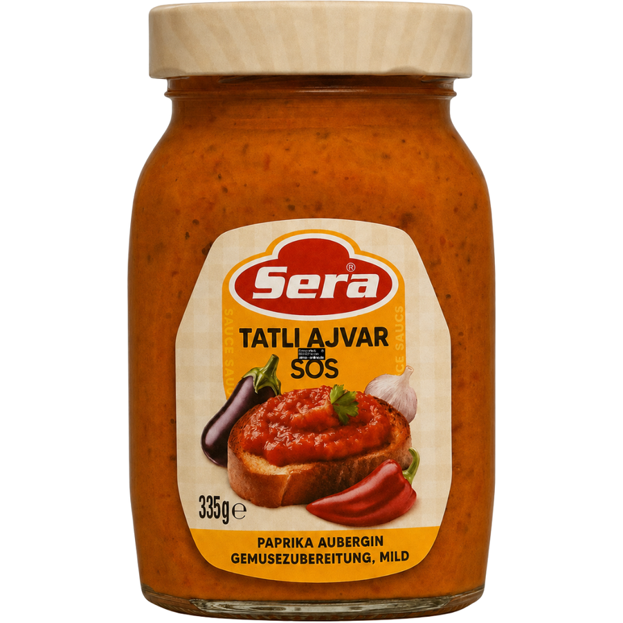Sera - Paprika- & Auberginpaste in Mild, Ajvar 335g