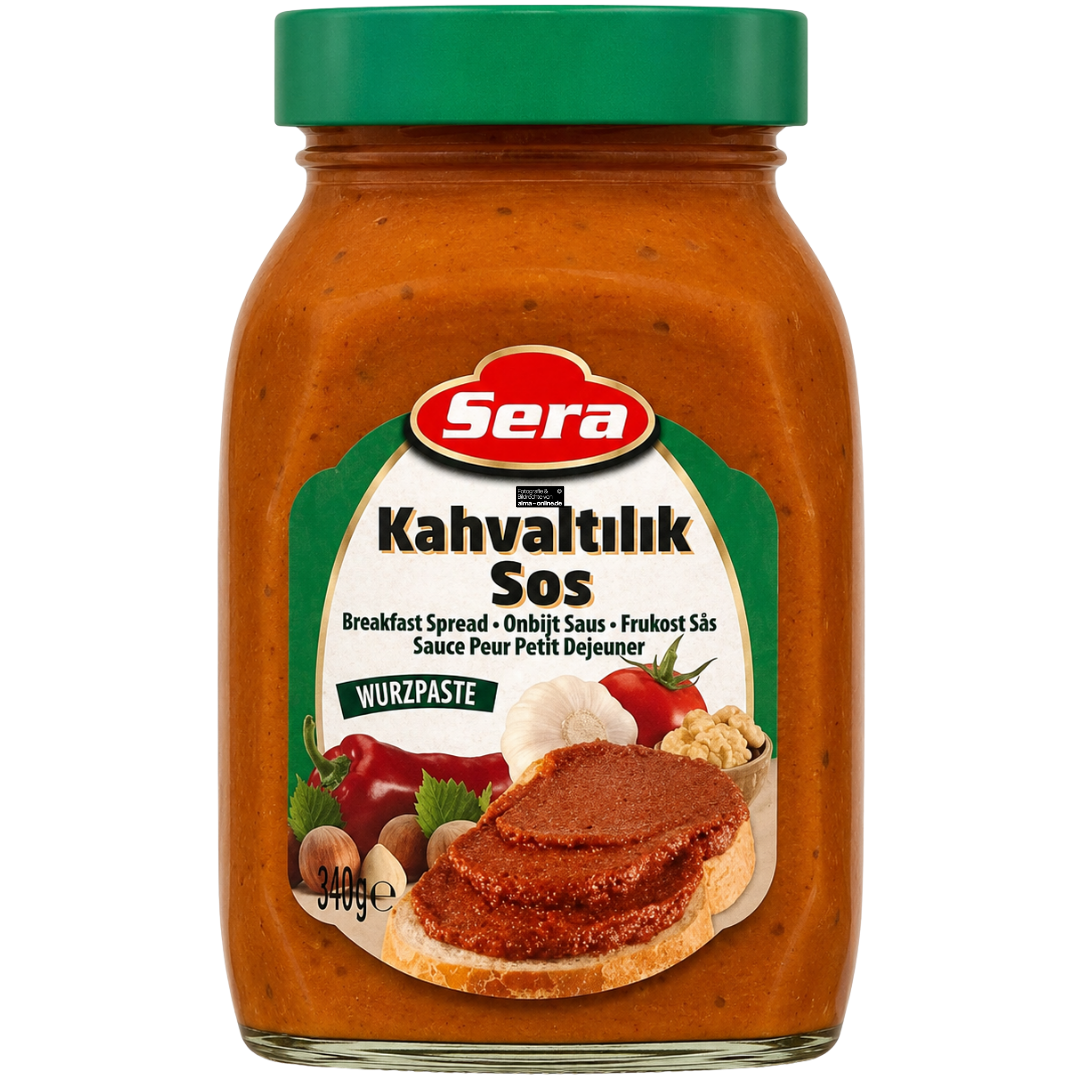 Sera - Würzpaste "Acuka" Mild, Tatli Kahvaltilik Sos 340g