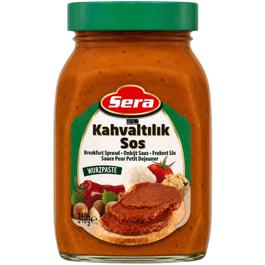 Sera - Würzpaste "Acuka" Mild, Tatli Kahvaltilik Sos 340g