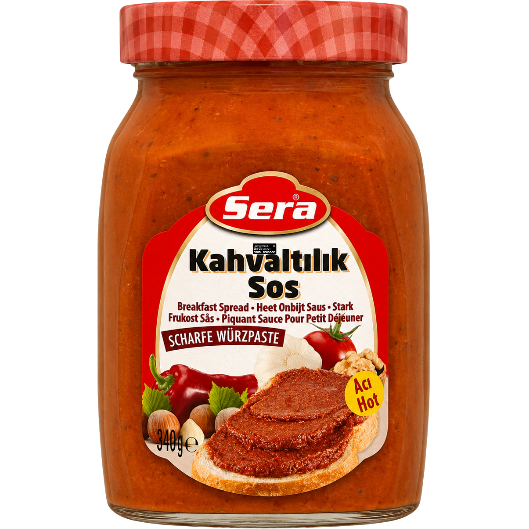 Sera - Würzpaste "Acuka" Scharf, Acili Kahvaltilik Sos 340g