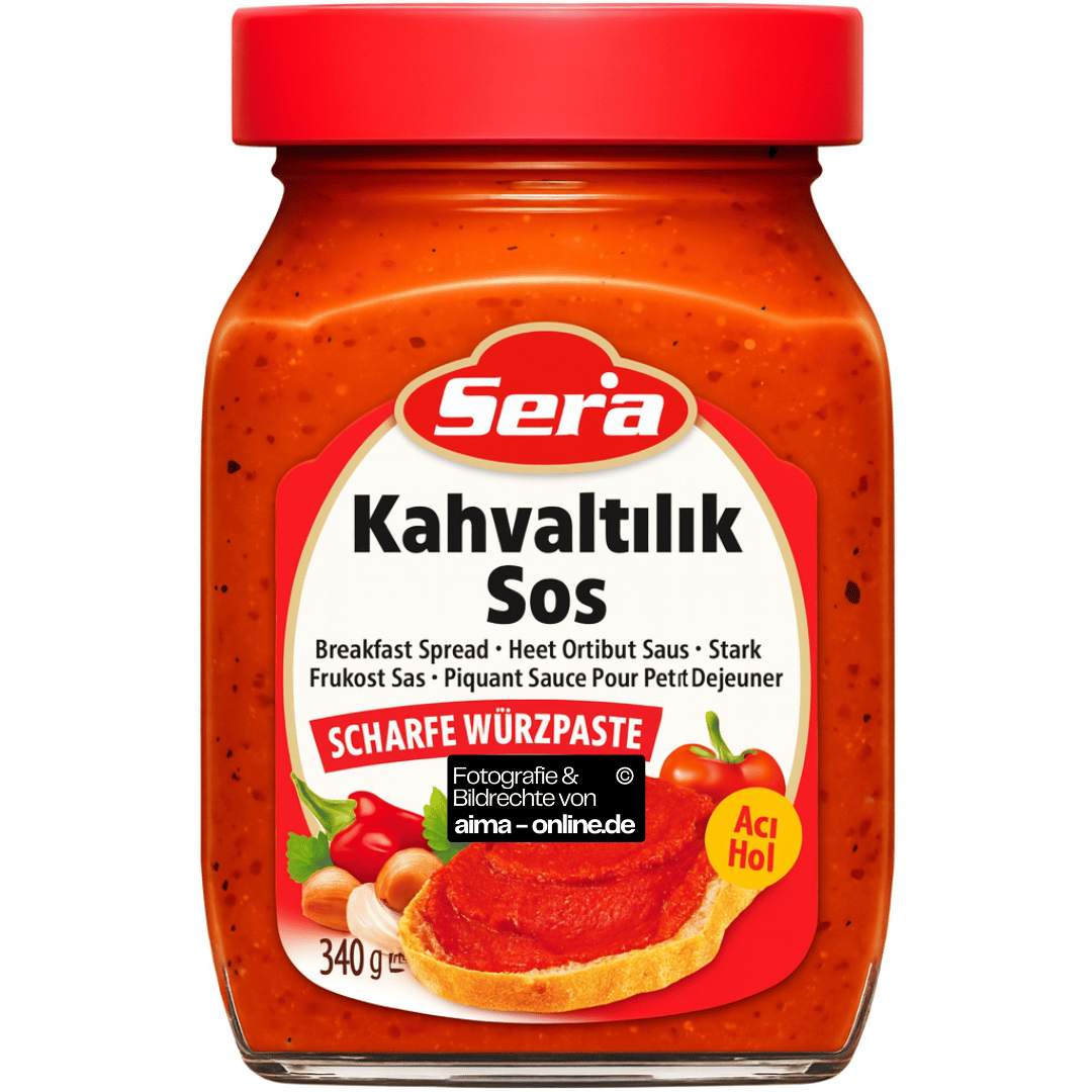 Sera - Würzpaste "Acuka" Scharf, Acili Kahvaltilik Sos 340g