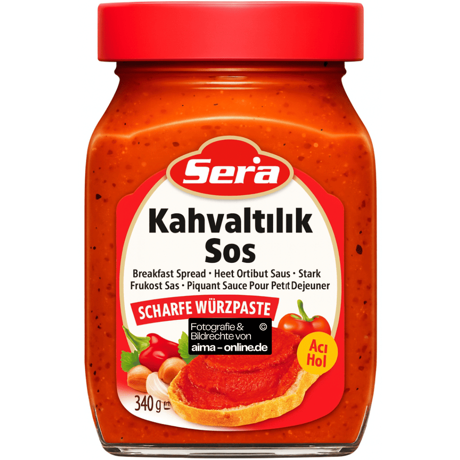 Sera - Würzpaste "Acuka" Scharf, Acili Kahvaltilik Sos 340g