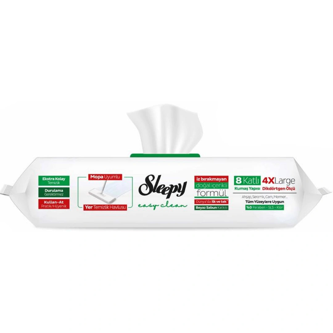 Sleepy Easy Clean - Feuchttücher für Bodenreinigung 50 Stück