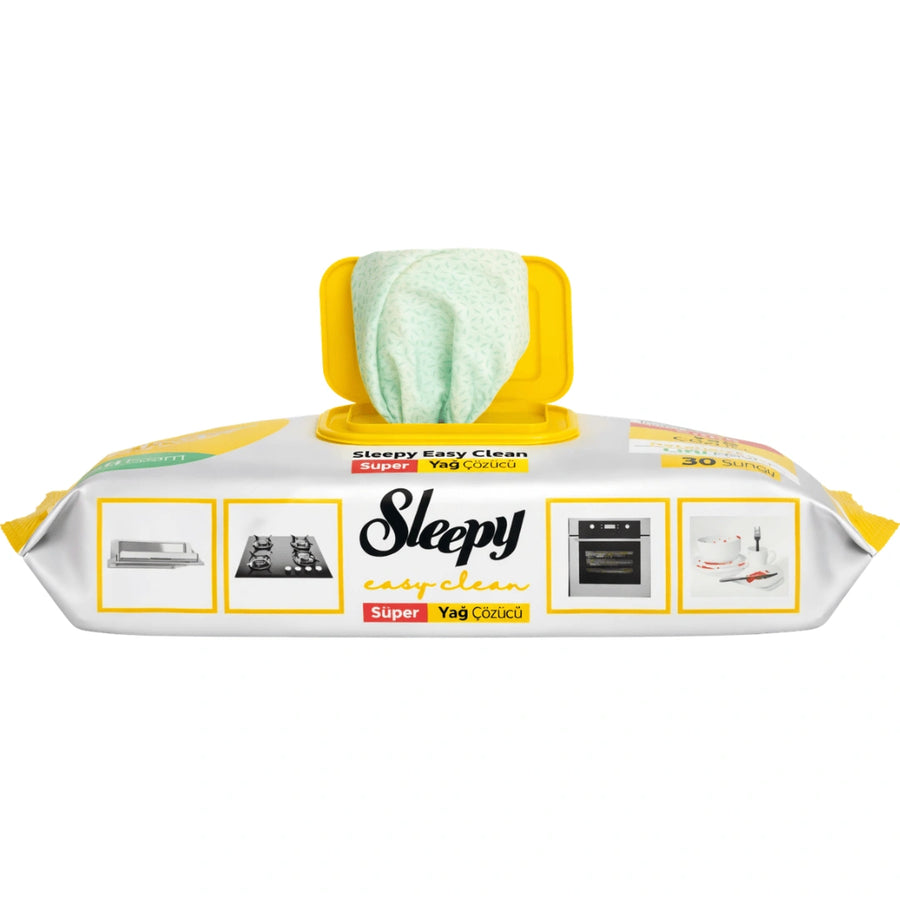 Sleepy - Easy Clean Super Fettlöser Reinigungstücher 30 Stück