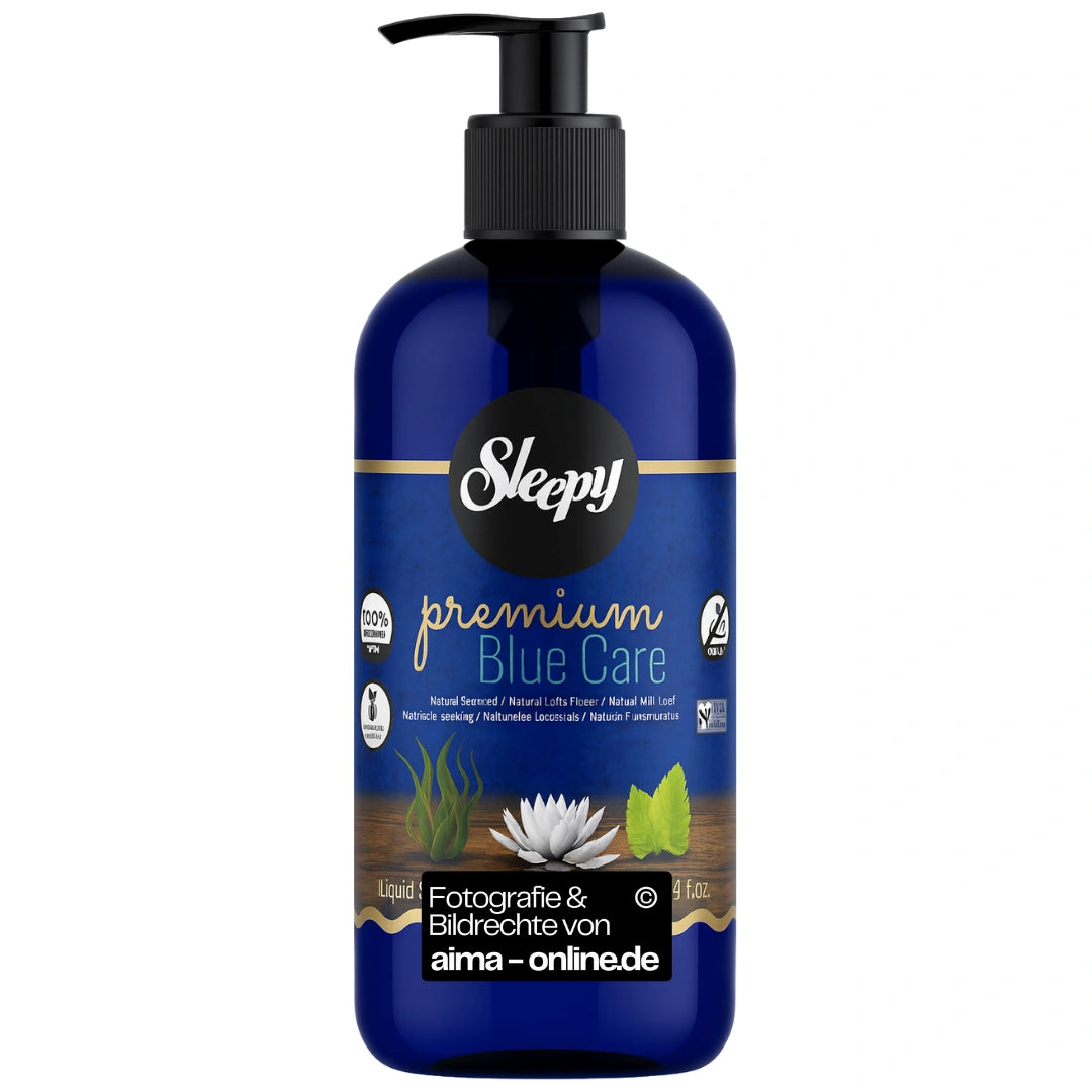 Sleepy - Premium Blue Care Flüssigseife (Ohne Gluten)  500ml