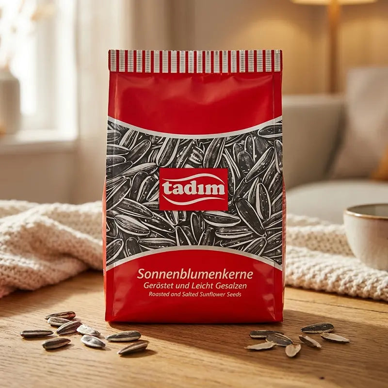 Tadim Sonnenblumenkerne geröstet und leicht gesalzen von Aima Online, 270g Packung